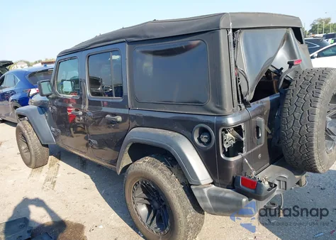 2018 Jeep Wrangler Unlimited Sport S 4X4 from USA, damaged, VIN 1C4HJXDG4JW166682